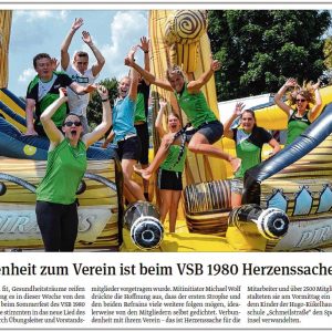 Artikel der Volksstimmer vom 23.06.2017