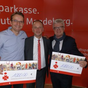 Scheckübergabe Dezember 2018