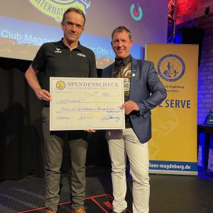 Scheckübergabe Lions Club VSB