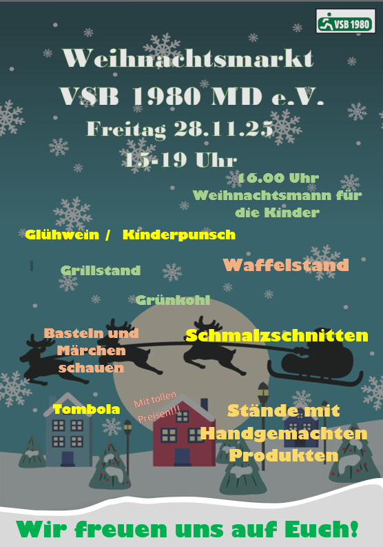 Werbeplakat Weihnachtsmarkt 2025