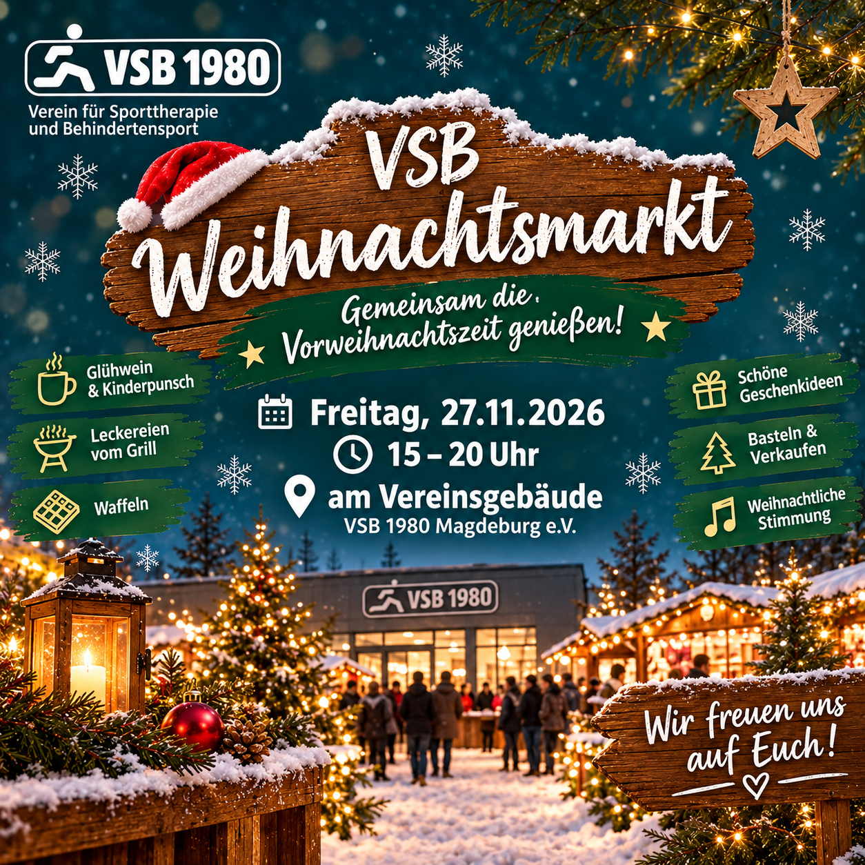 Weihnachtsmarkt beim VSB